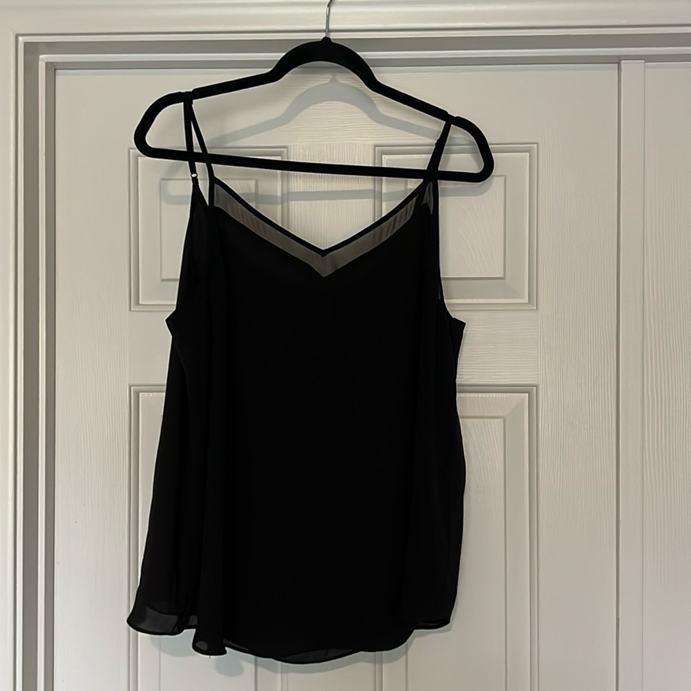 Classy Black V Neck Blouse